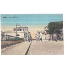 CORSO GARIBALDI, BRINDISI, ITALY unused antique postcard =
