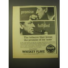 1965 Player's Whiskey Flake Ad - Promise fulfilled