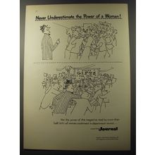 1953 Ladies' Home Journal Magazine Advertisement - Never underestimate the power