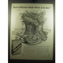 1926 Wheatena Cereal Ad - Here's delicious whole wheat at its best
