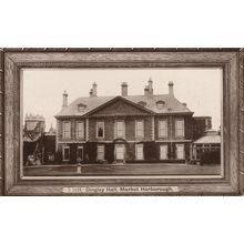 Dingley Hall Market Harborough Leicester Old Real Photo Postcard