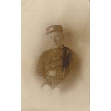 Southampton Soldier Military Army Postcard & His 1904 Hand Signed Message