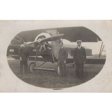Killed Pilot R.N.A.S. Royal Naval Air Service Dover WW1 Old Postcard