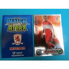 David Wheater - Star Player - Middlesbrough - Match Attax 2008/09 Football Card