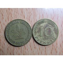 1970g 10 Pfennig Germany Coin