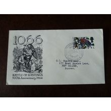 Great Britain 1966 Sussex Philatelic Societies Battle of Hastings Special Cancel