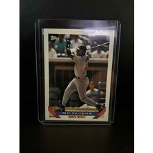 Mo Vaughn #51 | 1993 Topps Baseball Trading Card