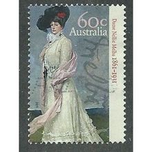 AUS 2011 60c 'DAME NELLIE MELBA' FINE USED (EBID37-044)