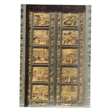 BAPTISTERY, FIRENZE, ITALY unused vintage postcard. #