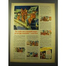 1946 Borden's Milk Ad - Your Mother Was Remarkable
