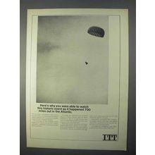 1966 ITT Satellite-Communication Earth Terminal Ad