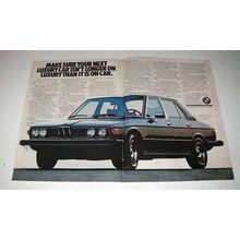 1976 BMW 530i Car Ad - Longer on Luxury