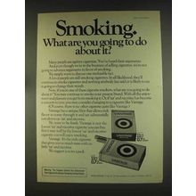 1976 Vantage Cigarettes Ad - What Are You Going To Do