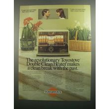 1984 Toyostove Double Clean Heater Ad - Revolutionary