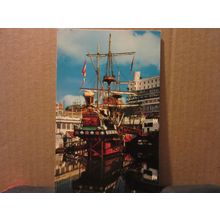 GOLDEN HIND, SOUTHEND-ON-SEA, ESSEX. , used postcard Colourmaster 1982 pm =