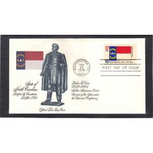 FDC Fleetwood 1644 13c North Carolina (Cachet-U/A) CV01201