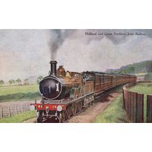 Midland & Great Northern Joint Railway 1929 Express Train Alpha Postcard