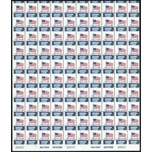 1338F, MNH 8¢ Dramatic Misperf Shift Freak Error Sheet of 100 Stamps Stuart Katz