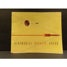 Oldsmobile Rockets Ahead 76 88 98 1951 sales brochure