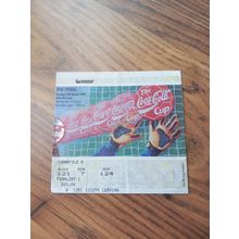 1994 Coca Cola League Cup Final Ticket - Aston Villa vs Man Utd