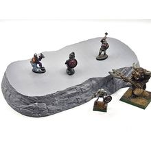wargaming Hills / Terrain for Wargaming, rocky hill terrain piece/ rocky hill 09