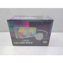 NEW Cooler Master MasterLiquid 240L Core White 240mm AIO CPU Cooler Intel/AMD