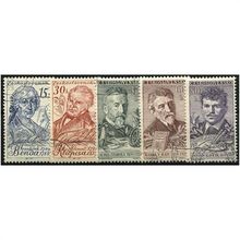 1959 5 different values - #2642 cancelled