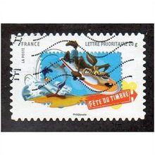 FRA 2009 (56c)(S/A) 'STAMPS DAY' FINE USED (EBID21014)