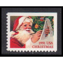 2582 29c Santa's List Very Fine MNH BPS UR KA9800