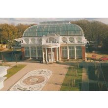 Butterfly House Williamson Park Lancaster Postcard Mosaic Display Rare