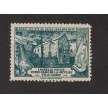 cc3835-22a Canada Cinderella stamp - Societe Saint-Jean Baptiste (1941)