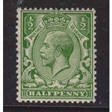 SG351 N14(1) ½d Green GvR ~ UNMOUNTED MINT - PART 'O' IN WATERMARK