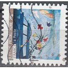France 2009 Michel 4774 O Cote (2010) 1.10 € Noël Composition artistique