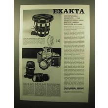 1960 Exakta Lens Ad - ISCO 24mm Westrogon +