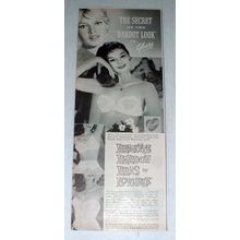 1960 Lovable Brigitte Bardot Bra Ad - The Secret