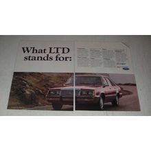 1985 Ford LTD Ad - What LTD stands for