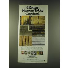 1988 Cuprinol Ad - Stains, Deck Stains, Wood Preservatives and Sealers