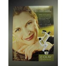 2002 Oil of Olay ProVital Ad - About Looking Wonderful