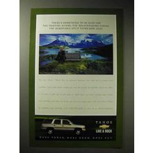 2001 Chevy Tahoe Ad - The Pristine Rivers