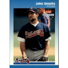 2002 Fleer Platinum Baseball John Smoltz #90