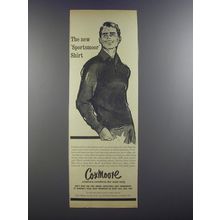 1964 Coxmoore Sportsmoor Shirt Ad - The new sportsmoor shirt