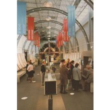 Euro Tunnel Exhibition Centre Future Gallery Kent Postcard