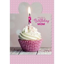 Happy Birthday Mom- Birthday Greeting Card - 06487