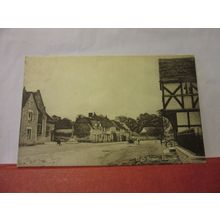 HIGH ST, LACOCK, WILTSHIRE used antique postcard C. J. Butler 1928 pm #