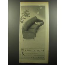 1956 Singer Sofa by Carlo de Carli Ad - Probably the most important designs