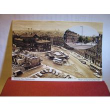 EXCHANGE PLACE, MIDDLESBROUGH, YORKSHIRE by Ron Foster unused large postcard #