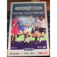 Premier League Classic Matches Five Disc Collectors Set Sunday Mail DVD Promo