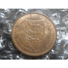 1894 Victoria 1/12 of a shilling - Jersey.