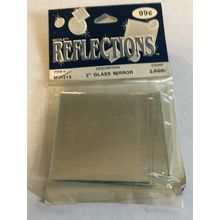 2" Glass Mirror for Crafting- Nicole Reflections NEW