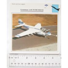Grumman A-6F Intruder II - USA - Attack & Close Support - Collectors Club Card